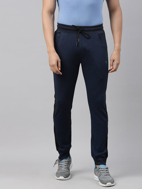 Blue Striped Track Pant